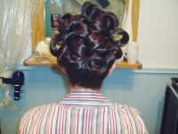  Hair-Up With Curls