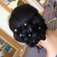 Hair-Up With Beads